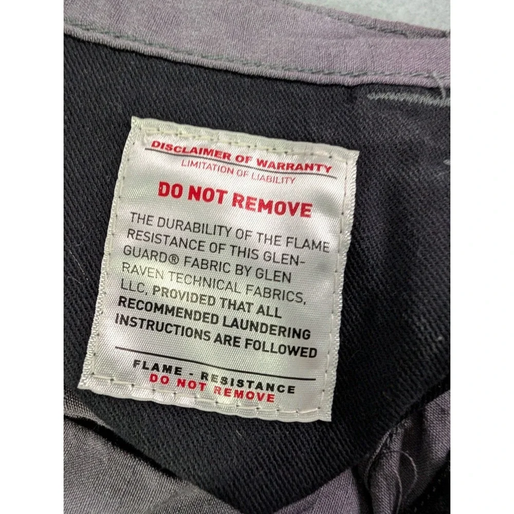 Ariat FR CAT 2 2112 Flame Resistant Work Pants 30x27 Gray Utility Workwear